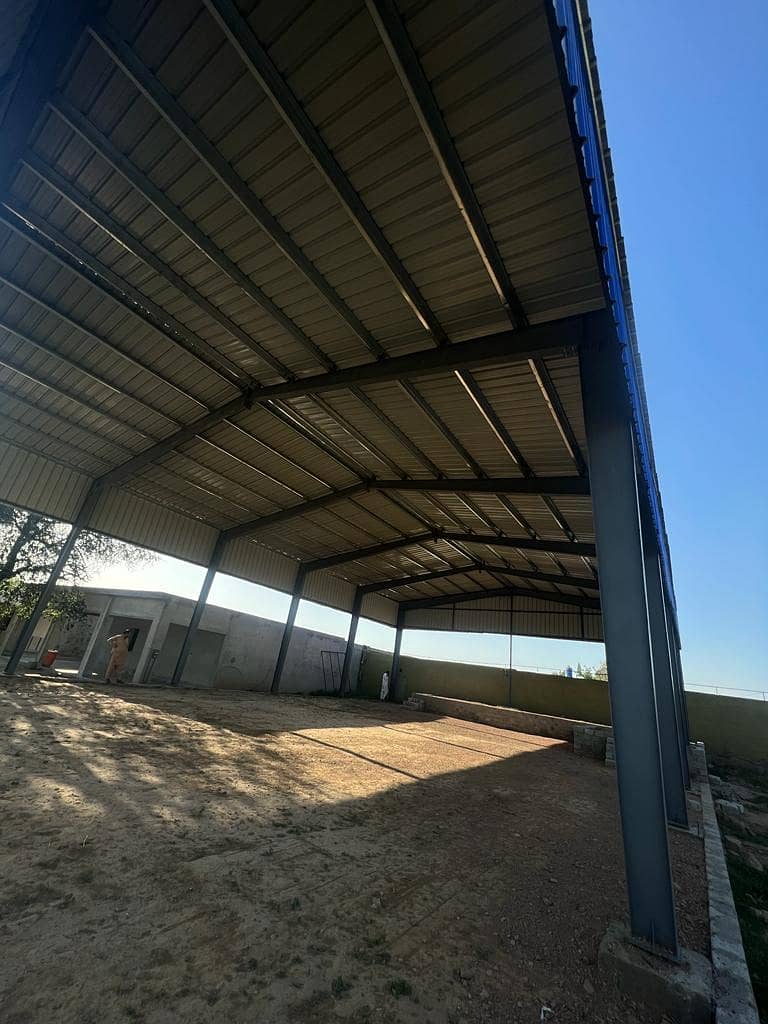 Walkways Covering Structures Livestock Shades Bus Stands 4