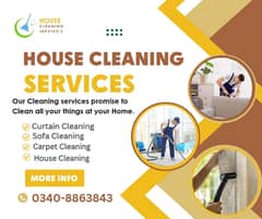 Curtain Cleaning/House Cleaning/Sofa Cleaning/Carpet Cleaning Services