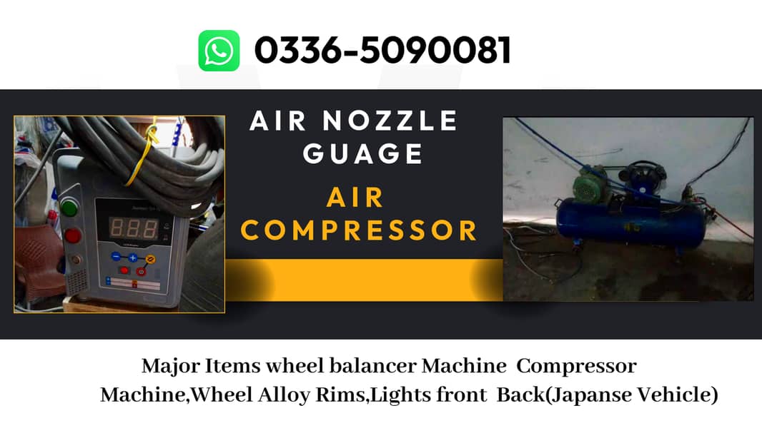 Wheel Balancer / Air Guage Nozzle 0