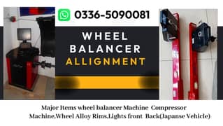 Allignment Machine/Tyre Inflator