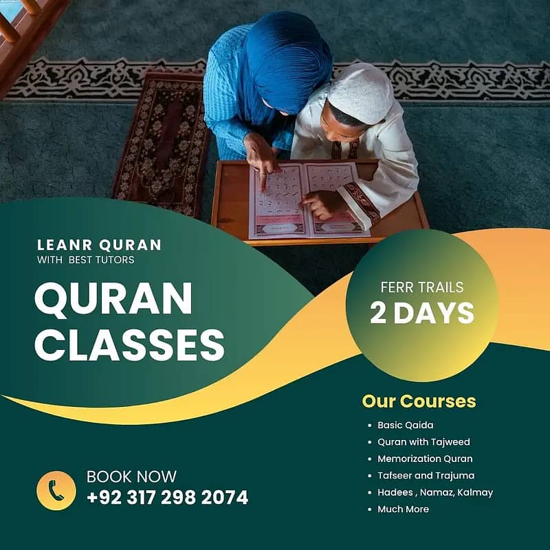 Male, Female Quran Teacher / Online Quran Tutor / Quran Academy 0