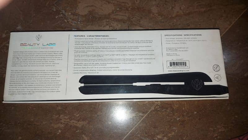 beauty lab hair straightener original. . . . 7