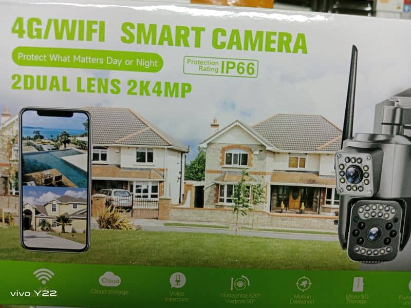 PTZ Daul Lens camera wifi HD 1080 8