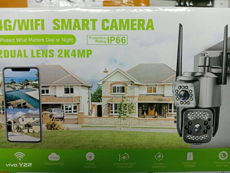 PTZ Daul Lens camera wifi HD 1080 9