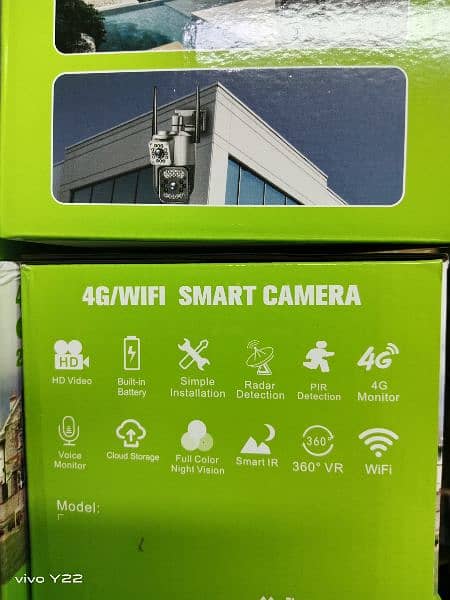 PTZ Daul Lens camera wifi HD 1080 10