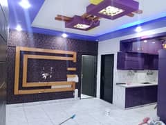 BRAND NEW 3 BED-DD (4TH FLOOR) WITH ROOF TOP FLAT AVAILABLE FOR SALE IN KINGS COTTAGES (PH-II) BLOCK-7 GULISTAN-E-JAUHAR