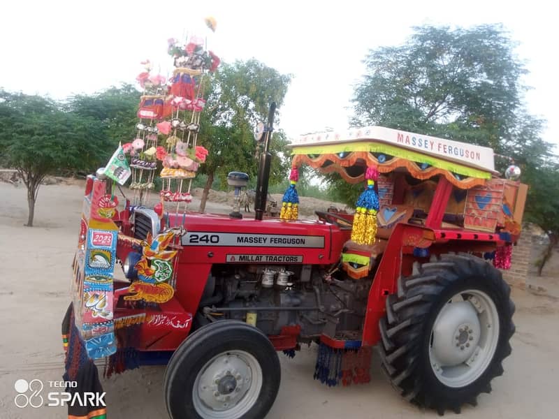 Tractor Massey Ferguson 240 model 2009 6