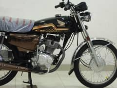 HONDA CG-125 GOLD EDITION MODEL 2024