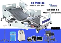 Ventilator, Anaesthesia machines, HOSPITAL BED , Stretcher, Monitor UK