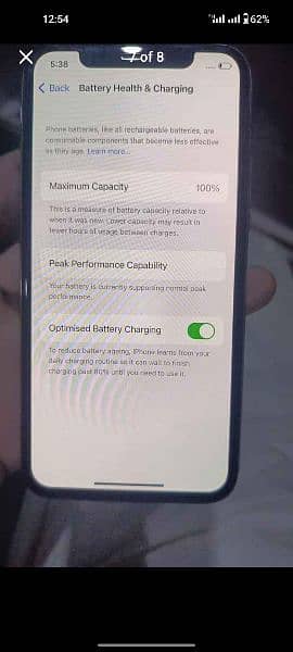 iPhone x pta approved 64gb 7