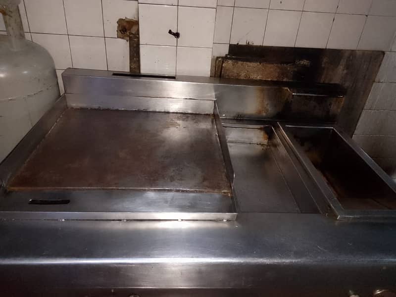 Zinger ,broast fryer+ hot plate 6