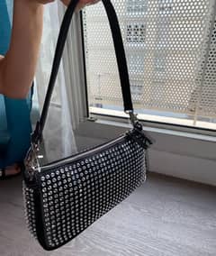 Zara Studded Mini Shoulder Bag