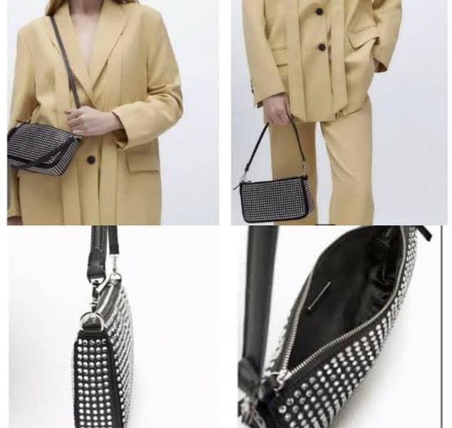 Zara Studded Mini Shoulder Bag 5