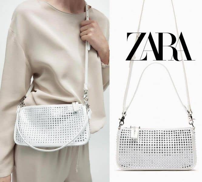 Zara Studded Mini Shoulder Bag 6