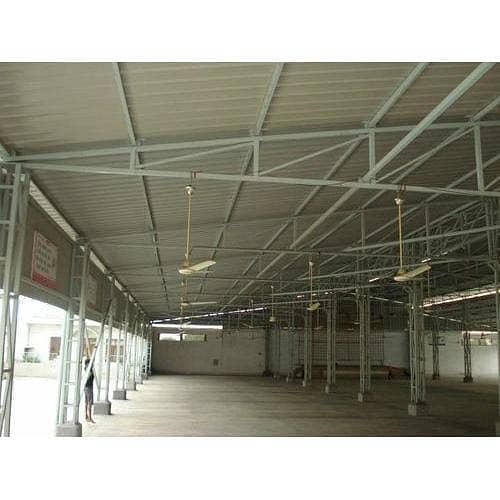 Dairy farm parking sheds big steel structure  tensile shed 6