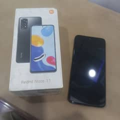 Redmi note 11, Glass change, 6+2/128, with box, no fault