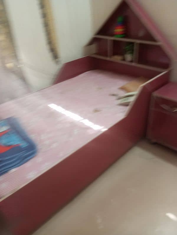 pink baby bed for sale 8