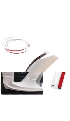 6ft T shape bumper Rubber strip white