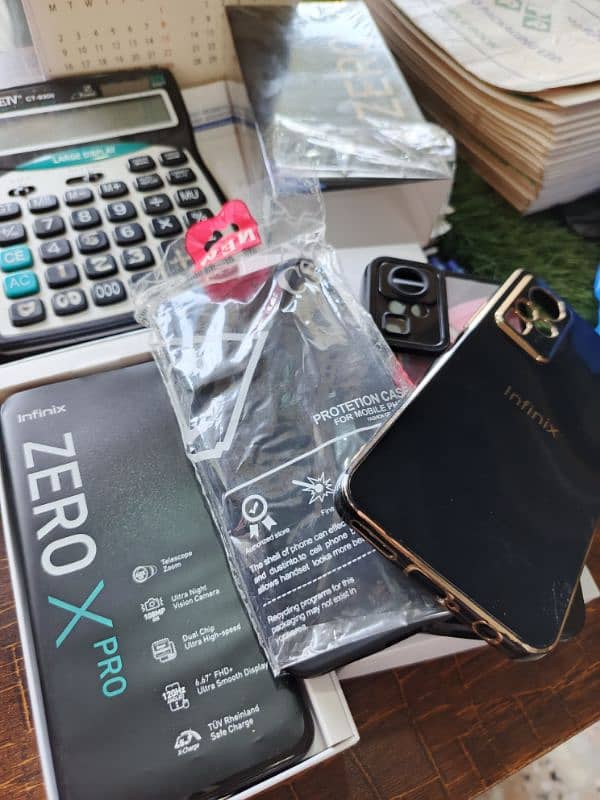 Infinix zero x pro in excellent condition 16