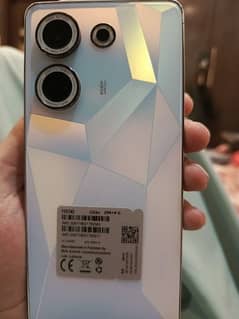 Tecno camon 20 used,16/256gb with complete box