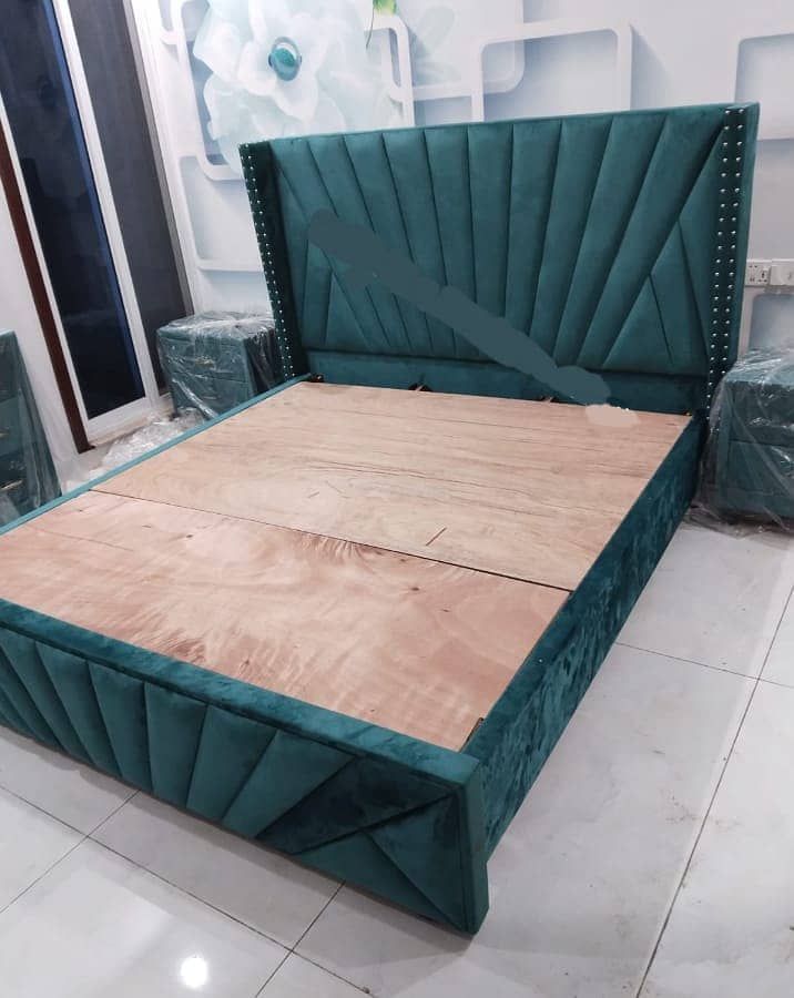 Single bed/King size bed/Dressing table/Bed set/Wooden bed/Furniture 15