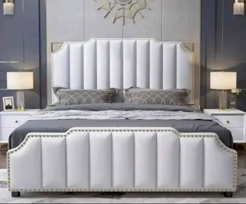 Single bed/King size bed/Dressing table/Bed set/Wooden bed/Furniture 6