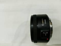 Canon 50mm STM f/1.8 only lens condition perfect working auto manual