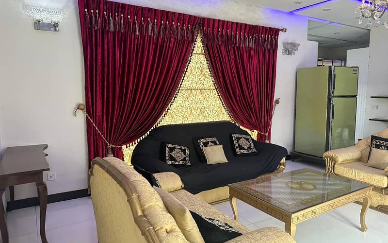 Separate Entry 1 Kanal Furnished Upper portion Available For rent In DHA PHASE 6 Lahore 11