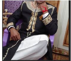 Brand New One time used Sherwani khussa & kulla