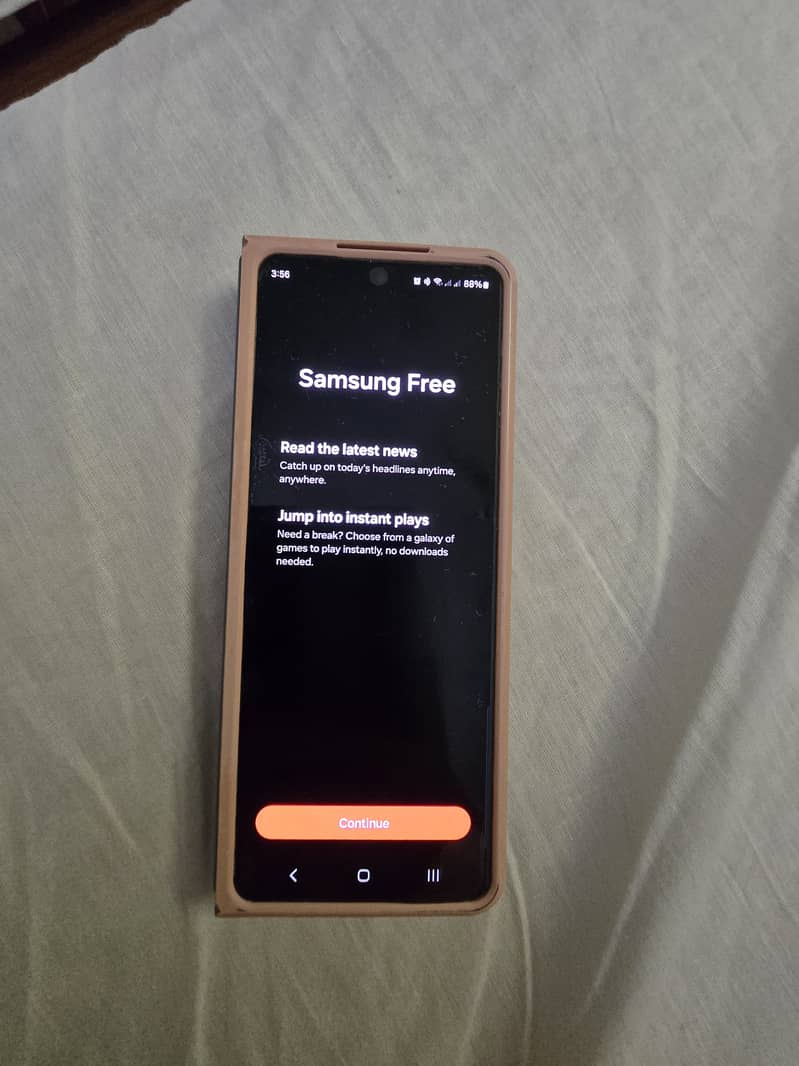 Samsung Galaxy Z Fold 4, black 256 GB PTA approved 1 year gently used 2