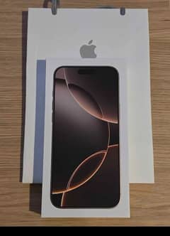 I phone 16 pro max 256 GB natural titanium