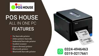 Thermal printer / barcode printer / barcode scanner / Cash drawer