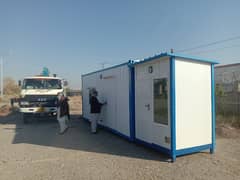 dry container office container office prefab cabin security cabin portable toilet