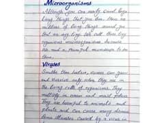 Handwriting Assignment work