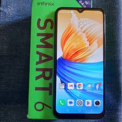 Infinix Smart 6 3gb/64gb with box charger  sealed set 0