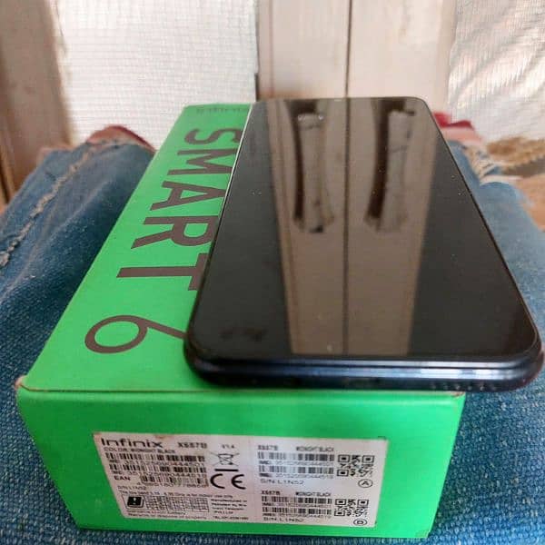 Infinix Smart 6 3gb/64gb with box charger  sealed set 3