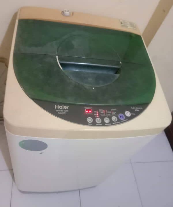 Haier washing machine automatic. 2