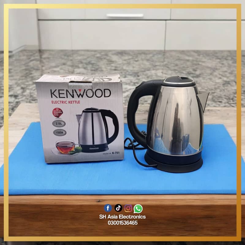 Kenwood Electric kettle / Stainless Steel 2 Litre 2