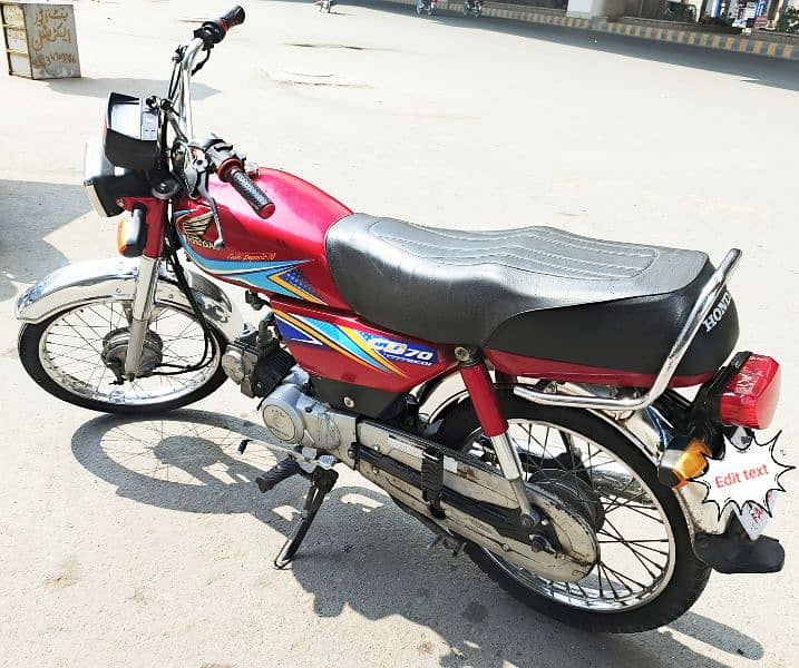 HONDA CD70 FOR IMMEDIATE SALE. 2