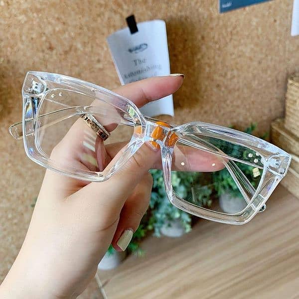 Transparent Frame sunglasses 0