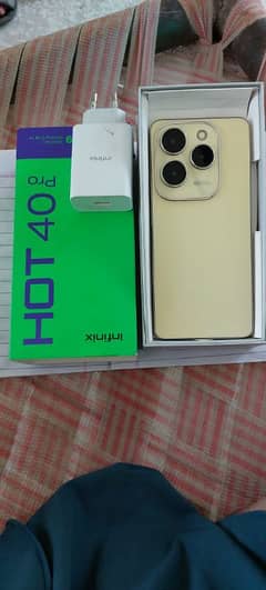 Infinix Hot 40 pro condition 10 by 10