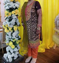 mehndi dress