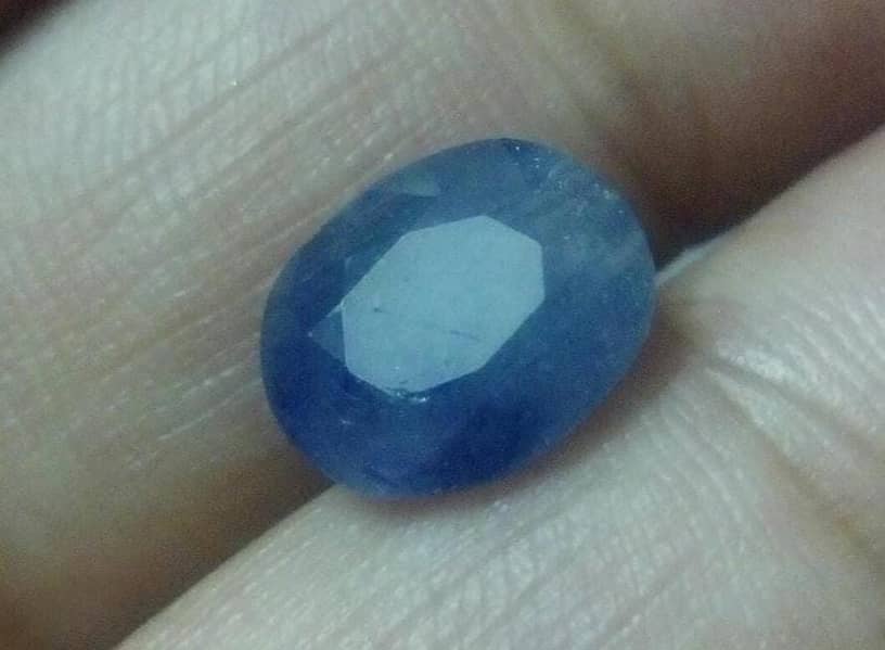 Neelam blue sapphire original and all natural gemstones pather 7