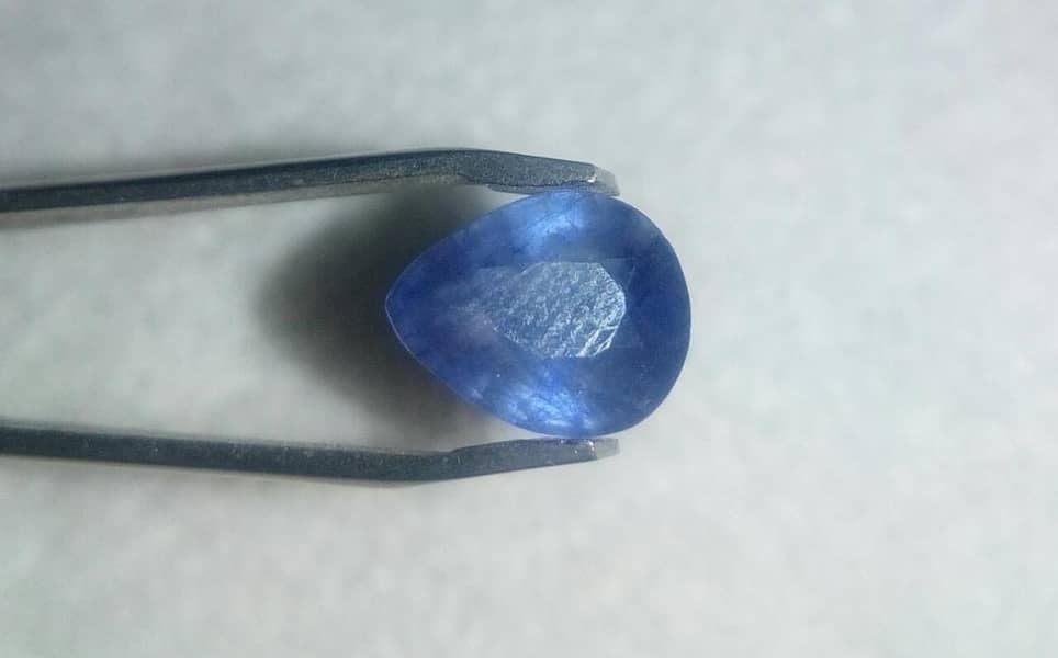 Neelam blue sapphire original and all natural gemstones pather 8