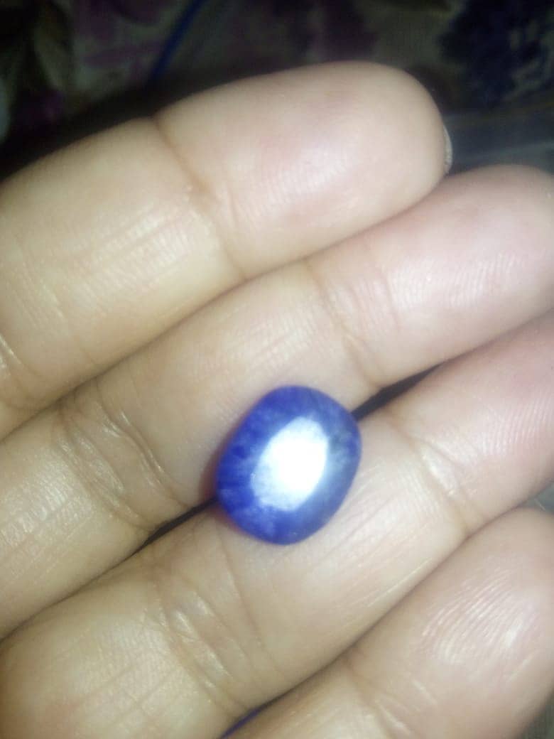 Neelam blue sapphire original and all natural gemstones pather 14