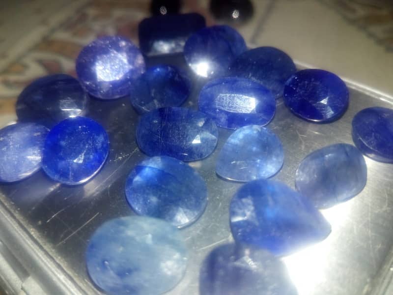 Neelam blue sapphire original and all natural gemstones pather 17