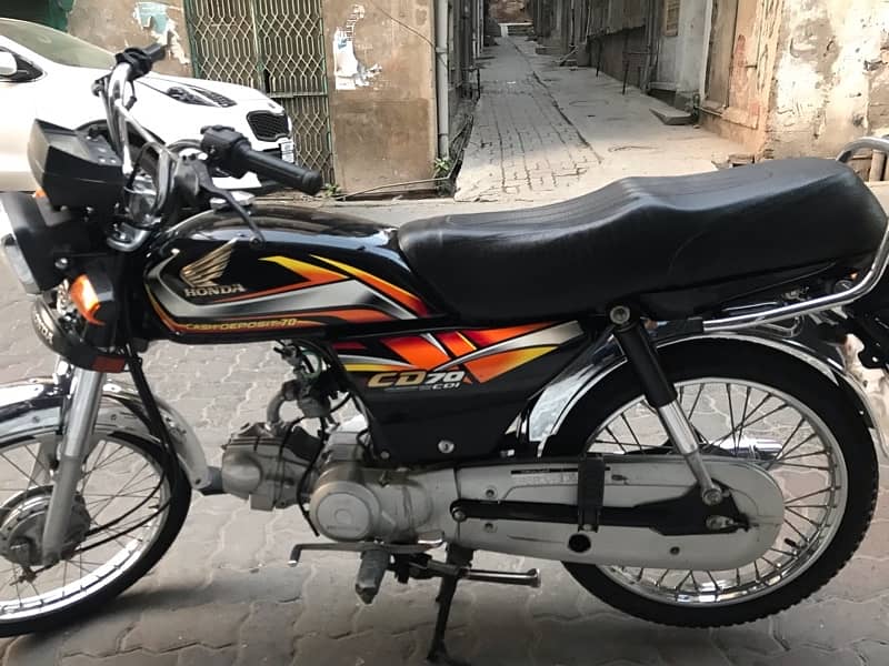 honda cd 70 applied for 1