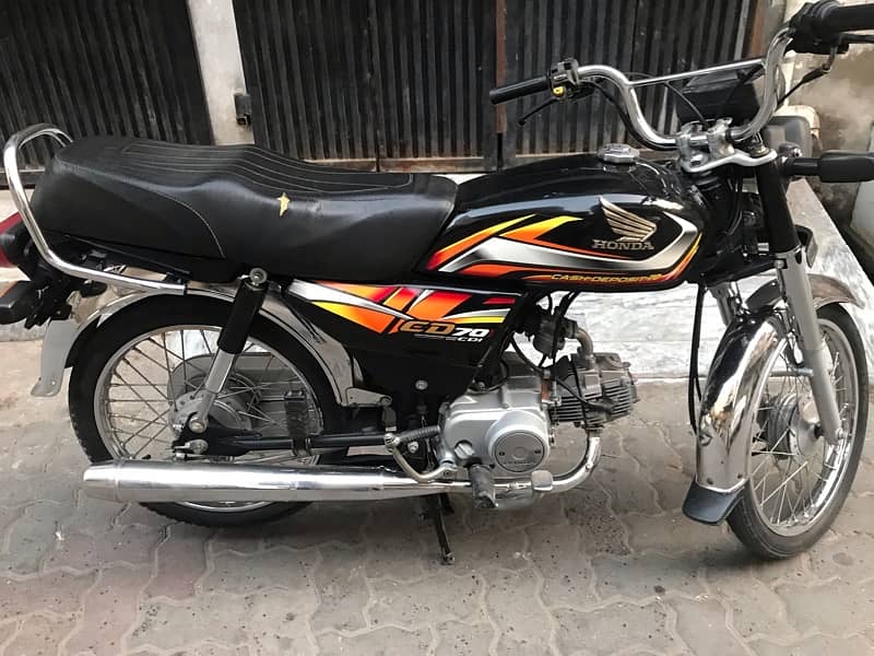 honda cd 70 applied for 3