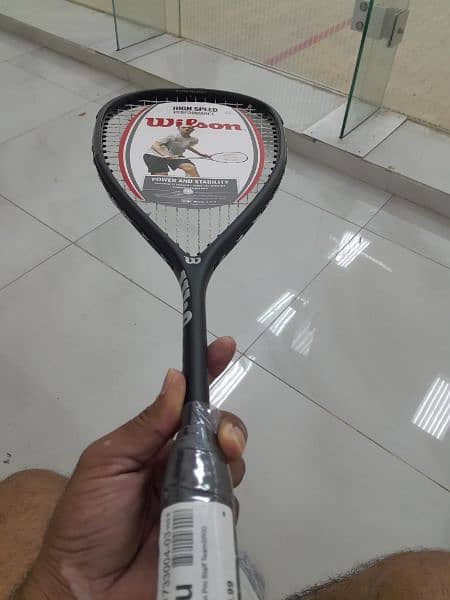 Wilson squash racket 1