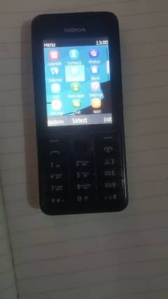 Nokia 301 dual sim 10/9 condition pta approved 3days battery backup